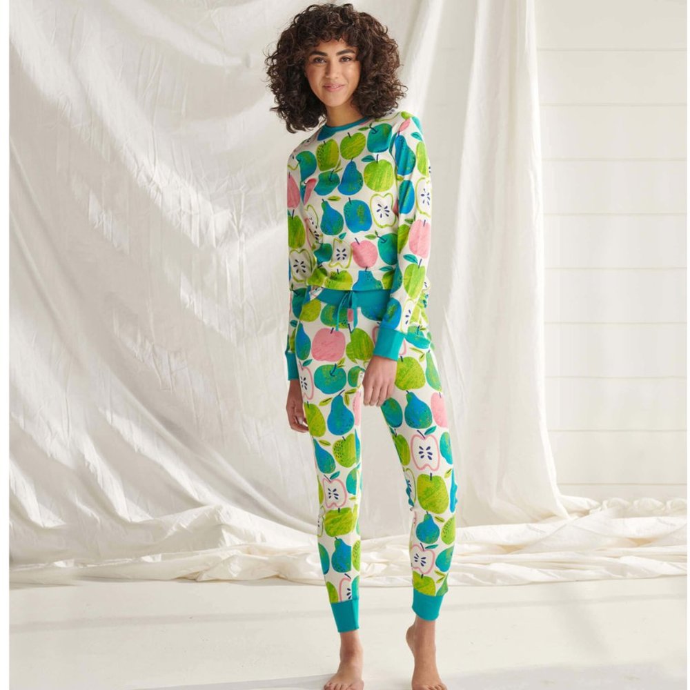 Hatley Womens Fruity Collage Pajama Set